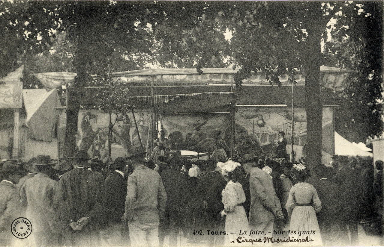 492. Tours. La foire, sur les quais. Cirque Méridional. Sou.5.41.1 Photo