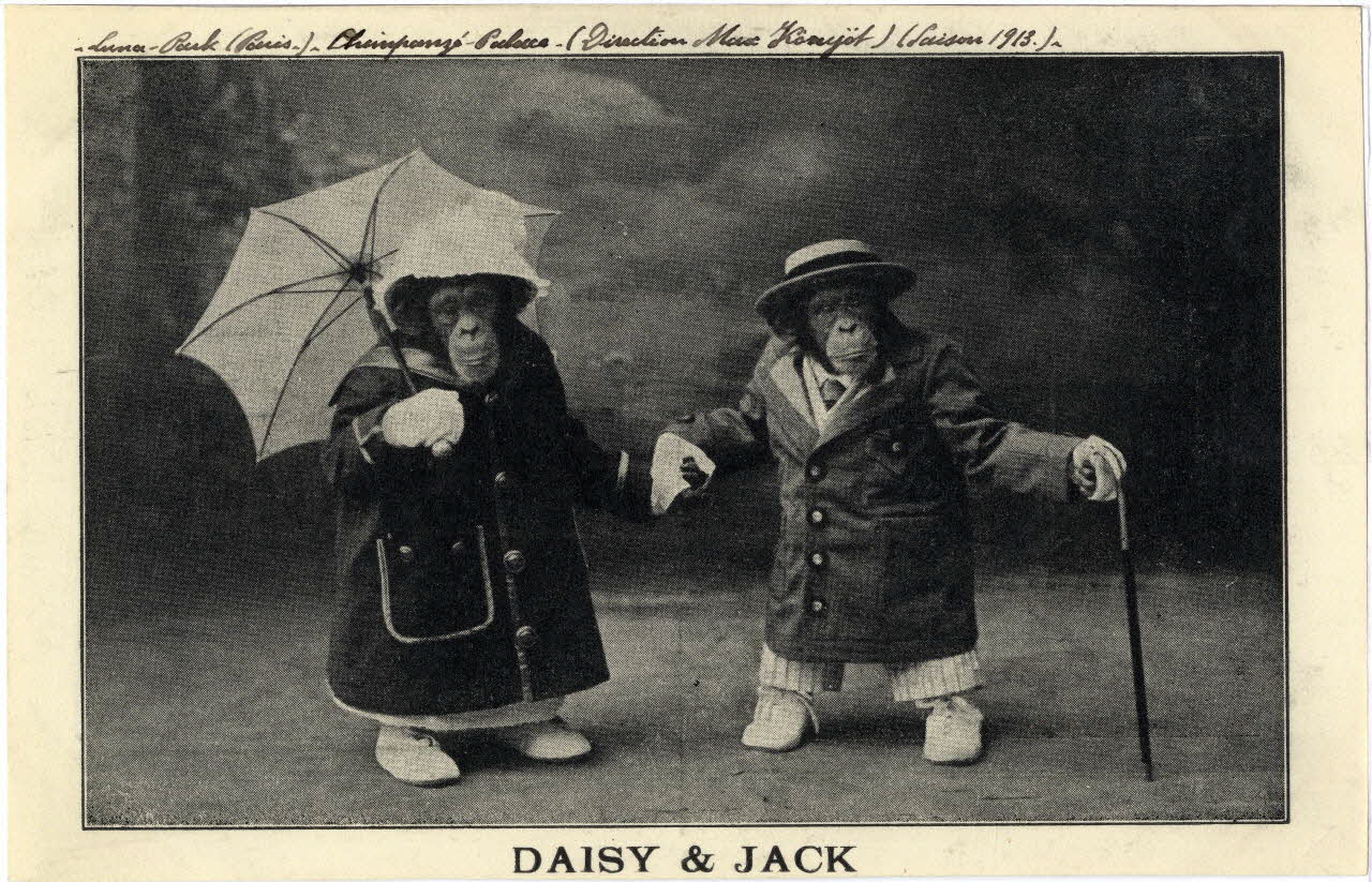 Anonyme Luna Park (Paris). Direction Max Konyöt (saison 1913). Daisy et Jack. Paris 1913 Sou.8.122.2 Photo