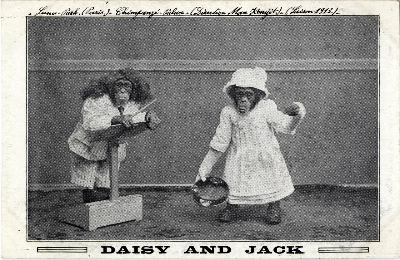 Anonyme Luna Park (Paris). Direction Max Konyöt (saison 1913). Daisy et Jack. Paris 1913 Sou.8.123.1 Photo