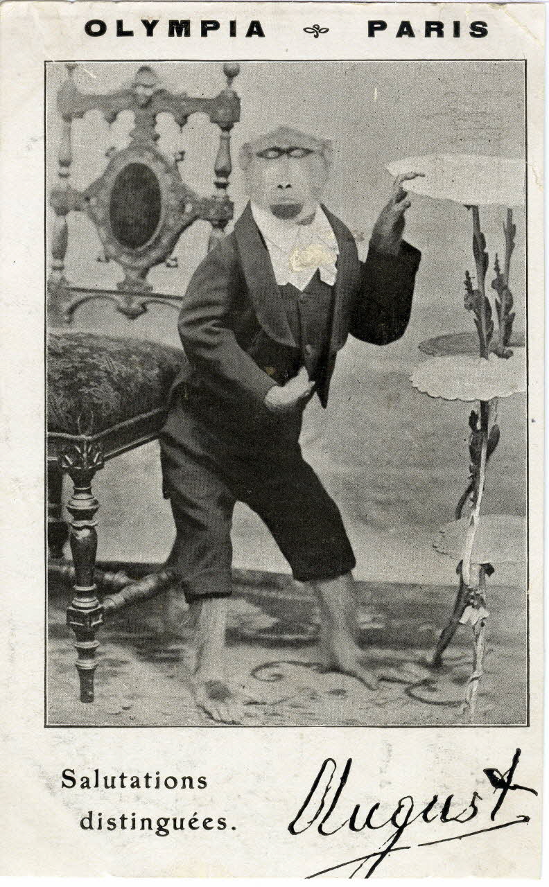 Olympia. Paris. Salutations distinguées. Sou.8.131.1 Photo