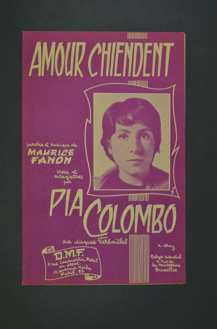 partition de musique petit format 1969.88.1492 Photo Mucem