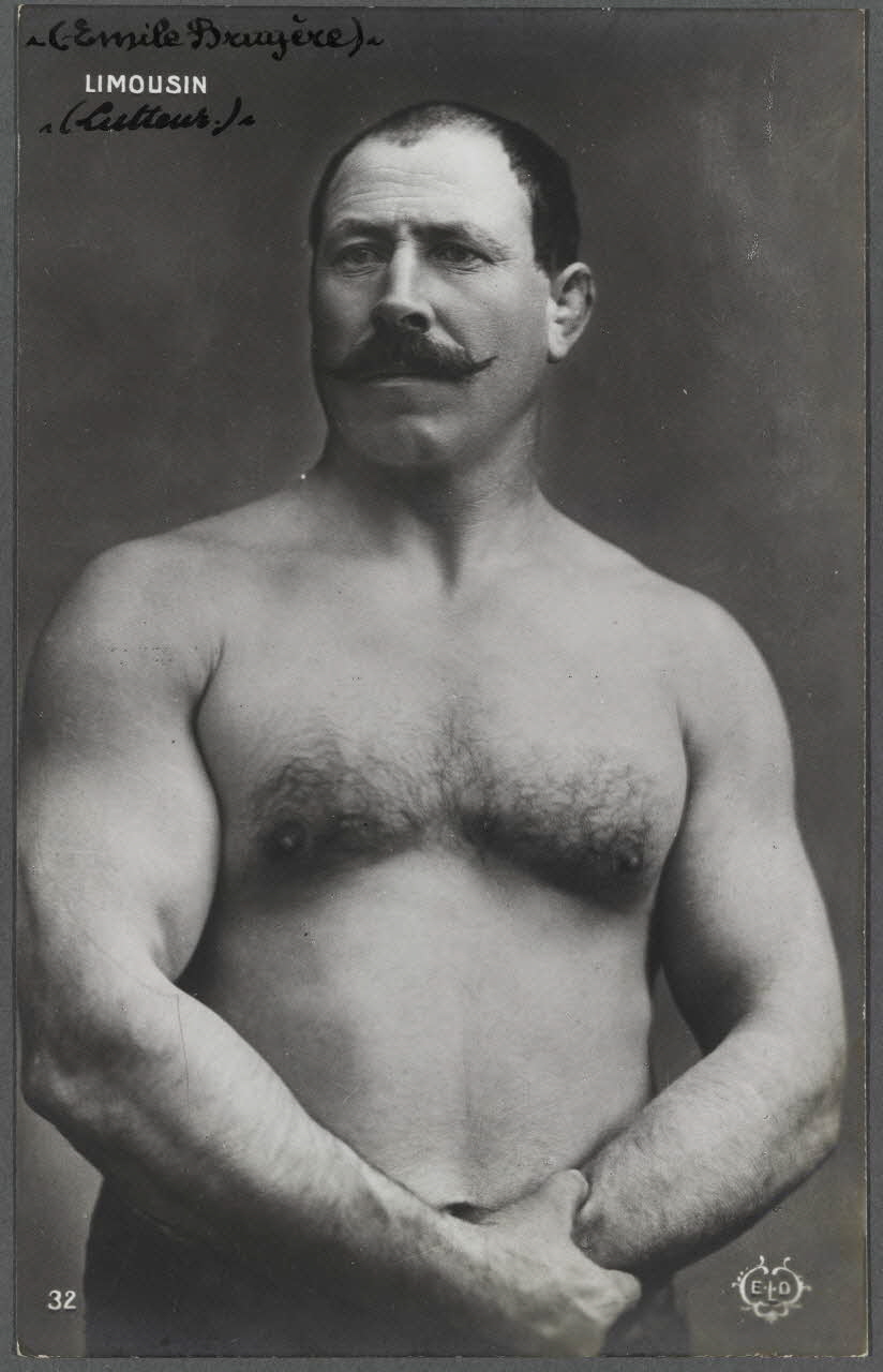 Emile Bruyère. Limousin (lutteur) Sou.A.1275 Photo