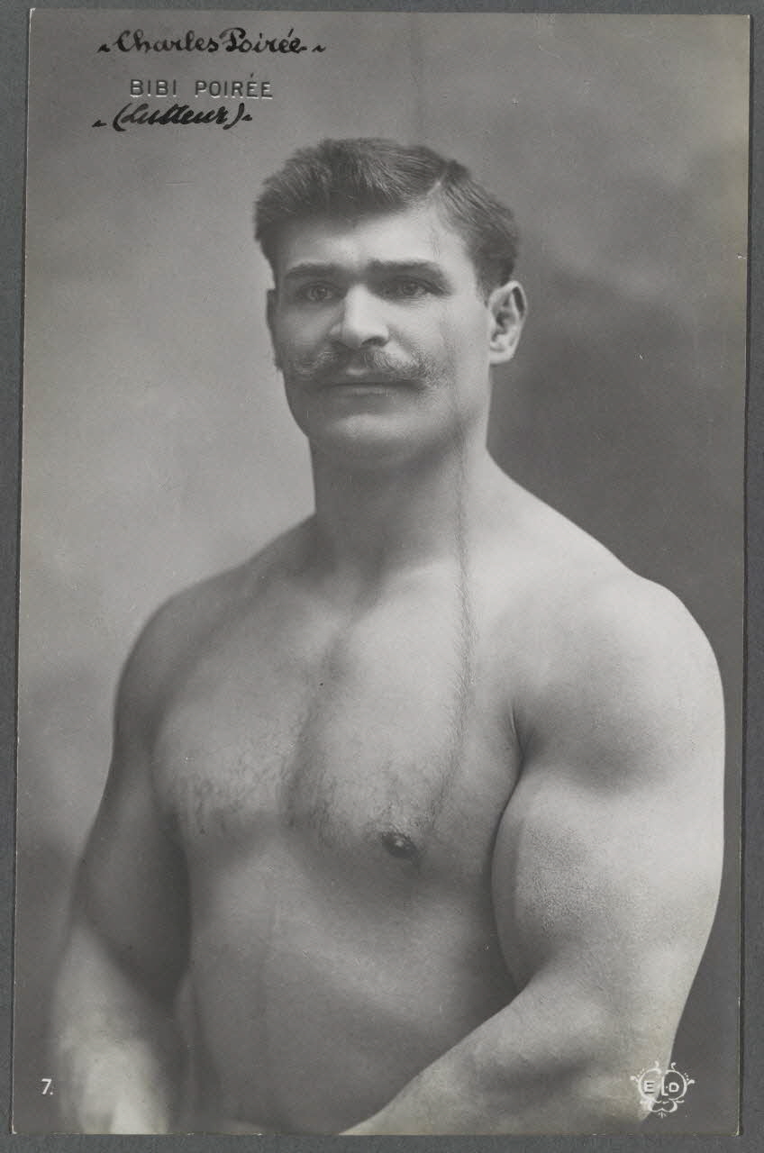 Charles Poirée. Bibi Poirée (lutteur) Sou.A.1308 Photo