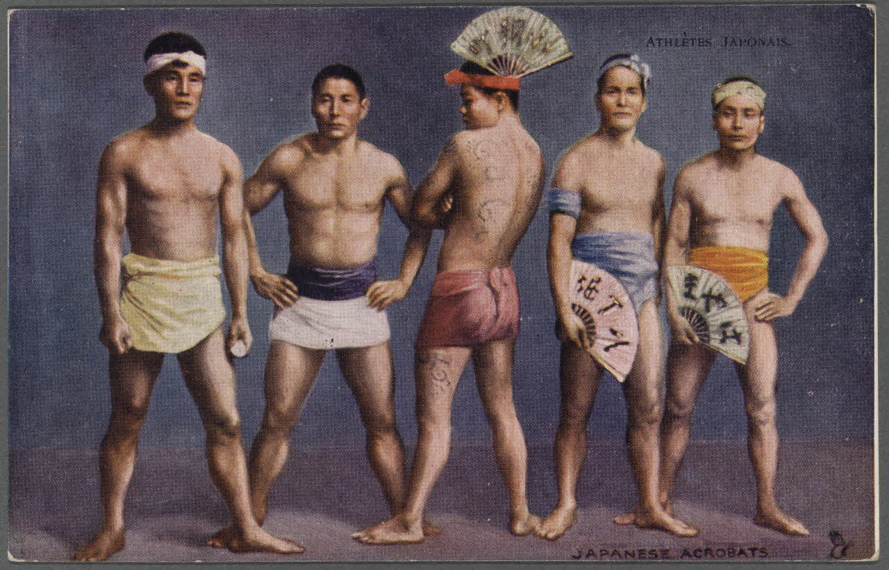 Athlètes japonais Sou.A.1319 Photo