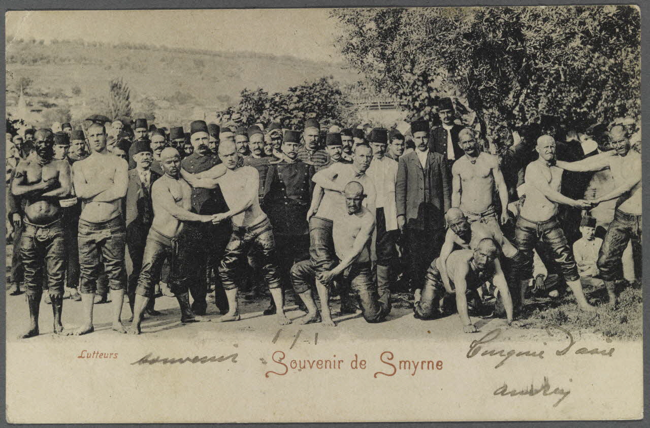 Souvenir de Smyrne. Lutteurs Sou.A.1325 Photo