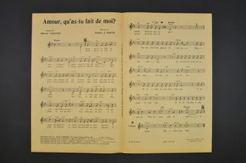 Marcel Dabadie ; Daniel White ; Michèle Matey ; Imperia, Editions; chanson petit format 1965 1969.88.1495  Photo Mucem