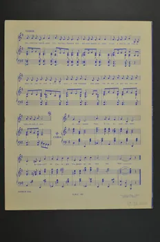 partition de musique petit format 1969.88.1500 Photo Mucem