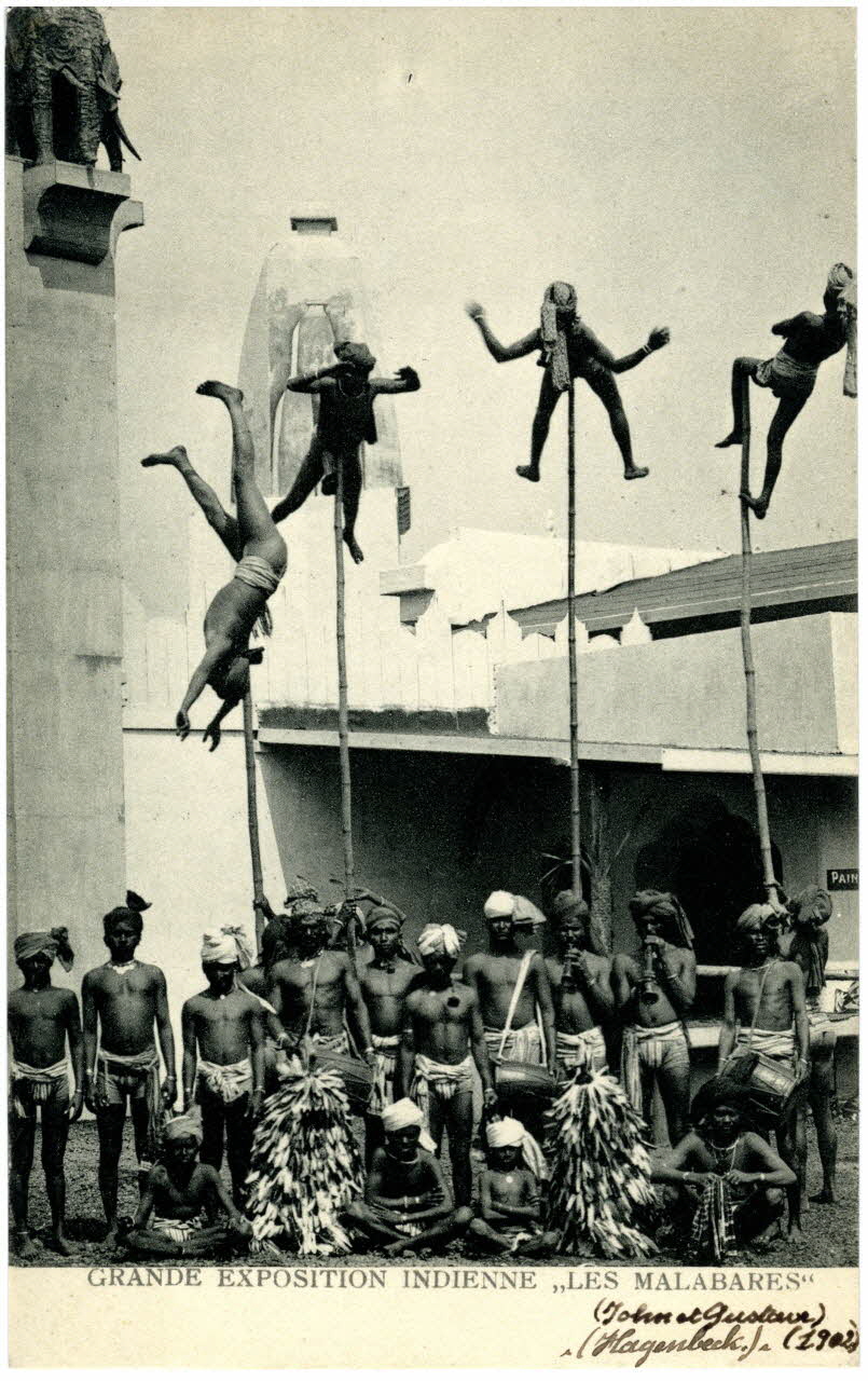 Hagenbeck Grande exposition indienne Les Malabares (1902) John et Gustave Hagenbeck Paris, Paris (75) 1902 Sou.B.86 Photo