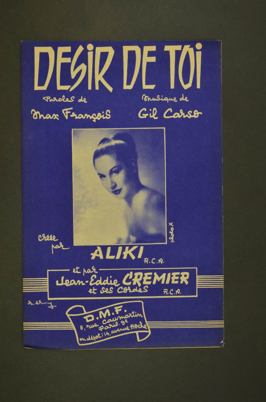 partition de musique petit format 1969.88.1502 Photo Mucem