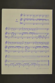partition de musique petit format 1969.88.1514  Photo Mucem