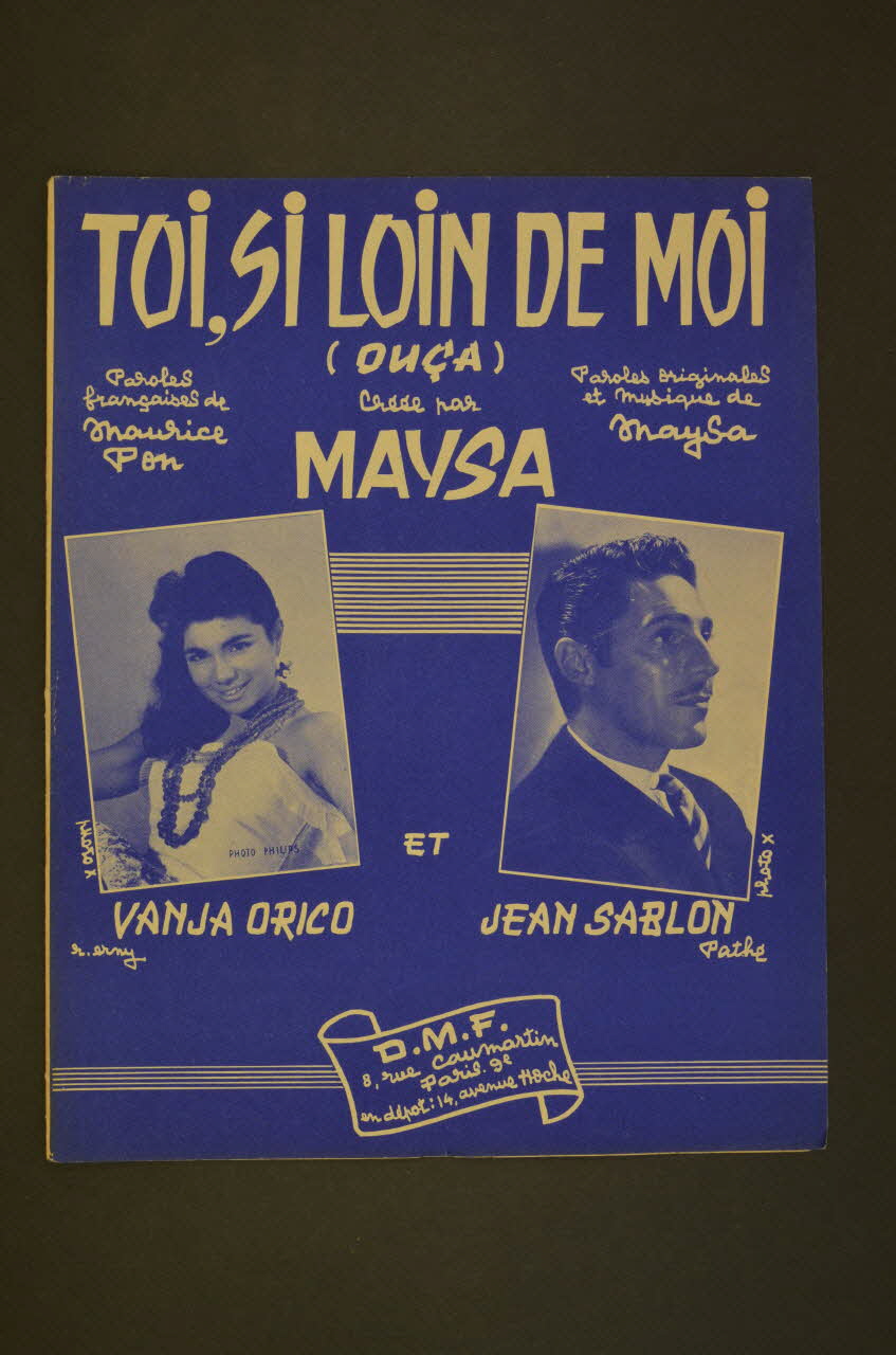 partition de musique petit format 1969.88.1516 Photo Mucem