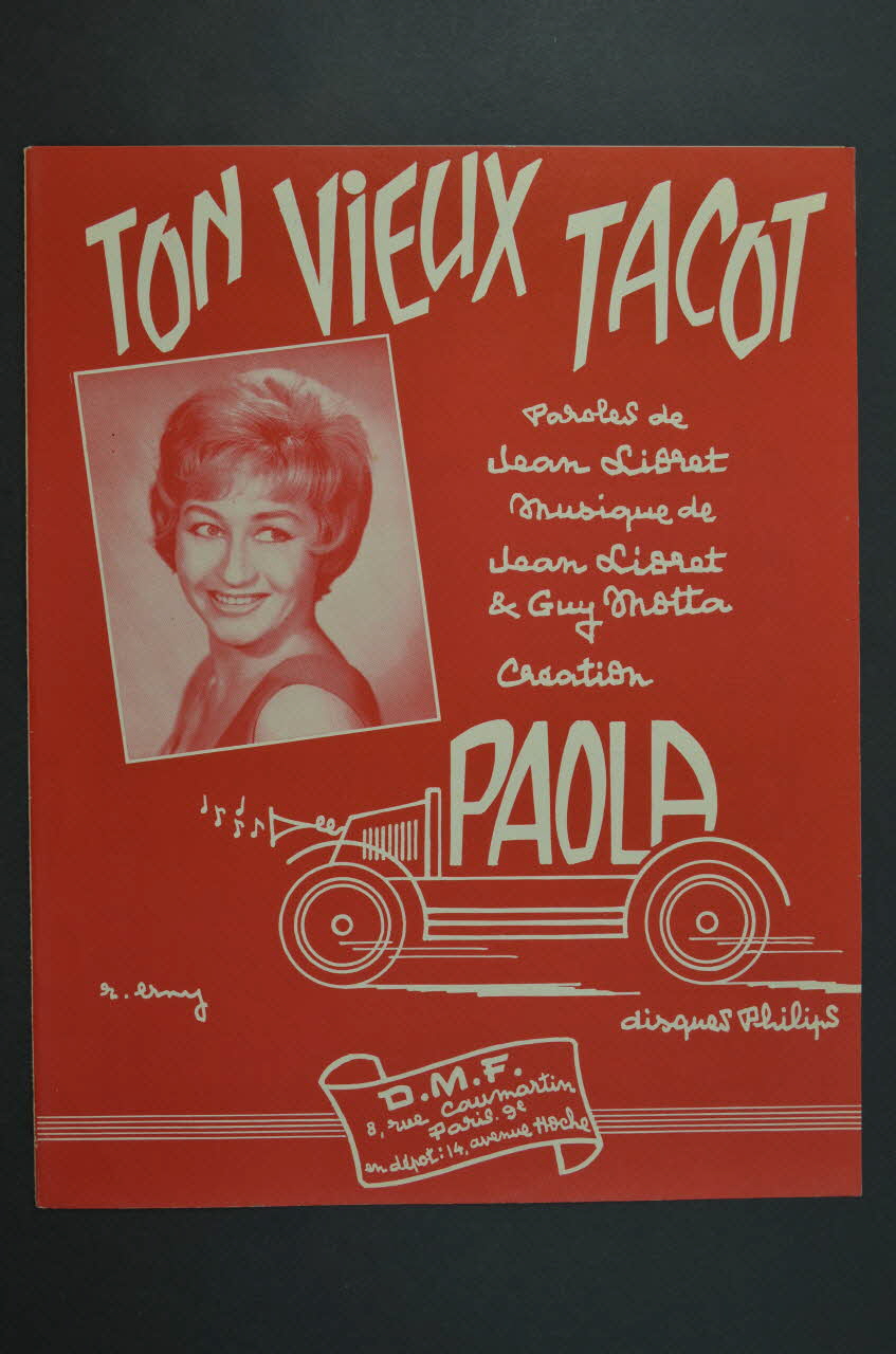 partition de musique petit format 1969.88.1517 Photo Mucem