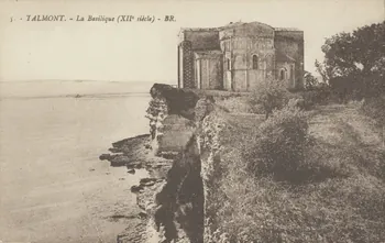 carte postale LA BASILIQUE (XIIe SIECLE) Charente-Maritime 1903-1920 010150 Photo