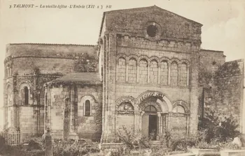 carte postale LA VIEILLE EGLISE ; L'ENTREE (XIIe S) Charente-Maritime 1903-1920 010153 Photo