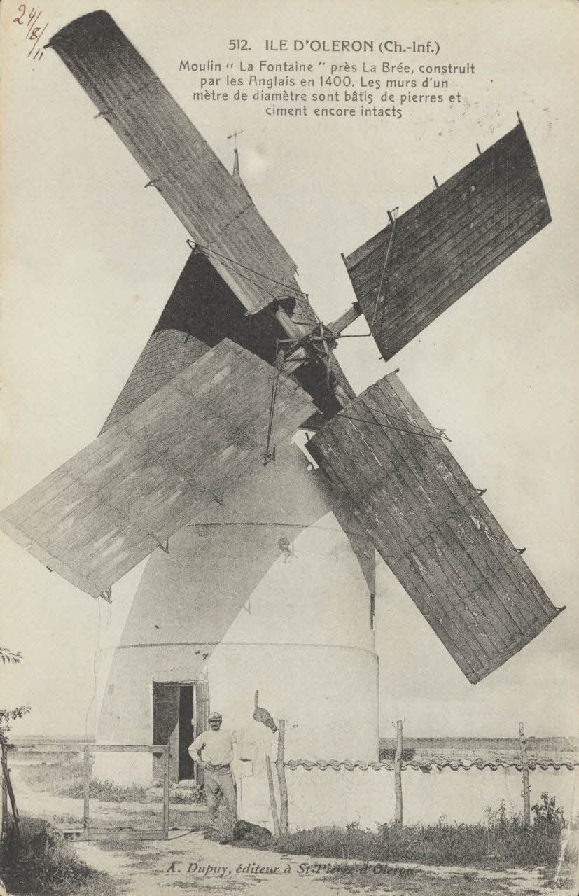 carte postale ILE D'OLERON 1903-1920 010169 Photo