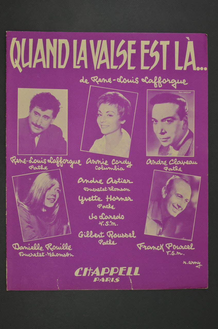 chanson petit format 1969.88.1522 Photo Mucem