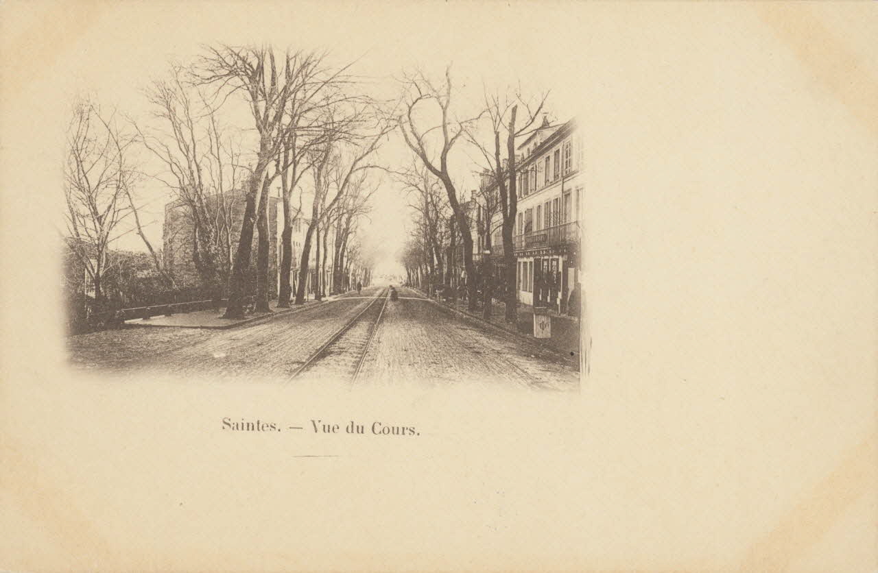 carte postale VUE DU COURS Charente-Maritime 1903 010242 Photo