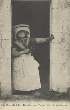 carte postale TYPE DU PAYS-LA MERE CHAUMNIT 1903-1950 010261 Photo