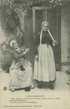 carte postale TYPES OLERONNAIS 1903-1920 010264 Photo