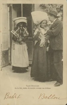 carte postale TYPES OLERONNAIS Charente-Maritime 1903 010265  Photo