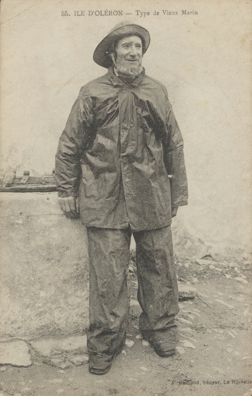 carte postale TYPE DE VIEUX MARIN 1903-1950 010281 Photo