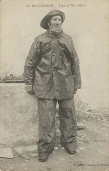 carte postale TYPE DE VIEUX MARIN 1903-1950 010281 Photo