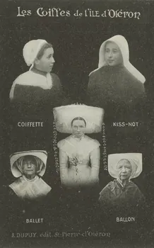 carte postale LES COIFFES DE L'ILE D'OLERON 1903-1950 010292 Photo