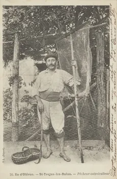 carte postale PECHEUR-OSTREICULTEUR Charente-Maritime 1903 010299  Photo