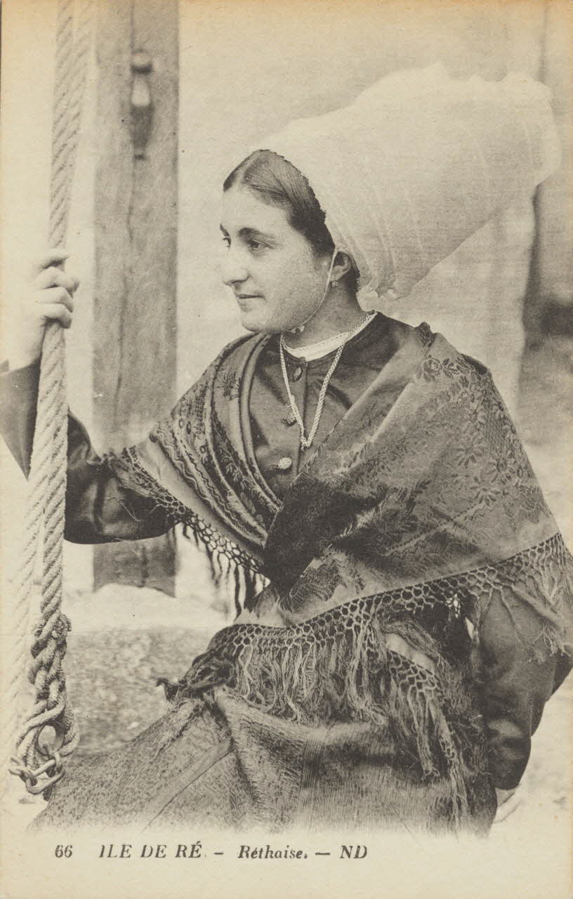 carte postale ILE DE RE-RETHAISE 1903-1950 010303 Photo