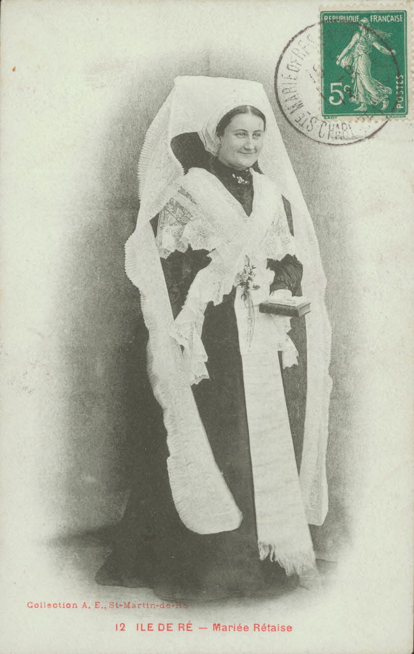 carte postale MARIEE RETAISE 1913 010317 Photo