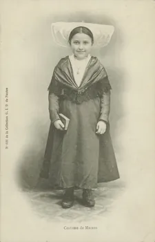 carte postale COSTUME DE MARANS Charente-Maritime 1903 010338 Photo