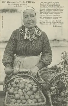 carte postale MARCHE DE SAINT-PIERRE. LA DULETTE Charente-Maritime 1903-1920 010381  Photo