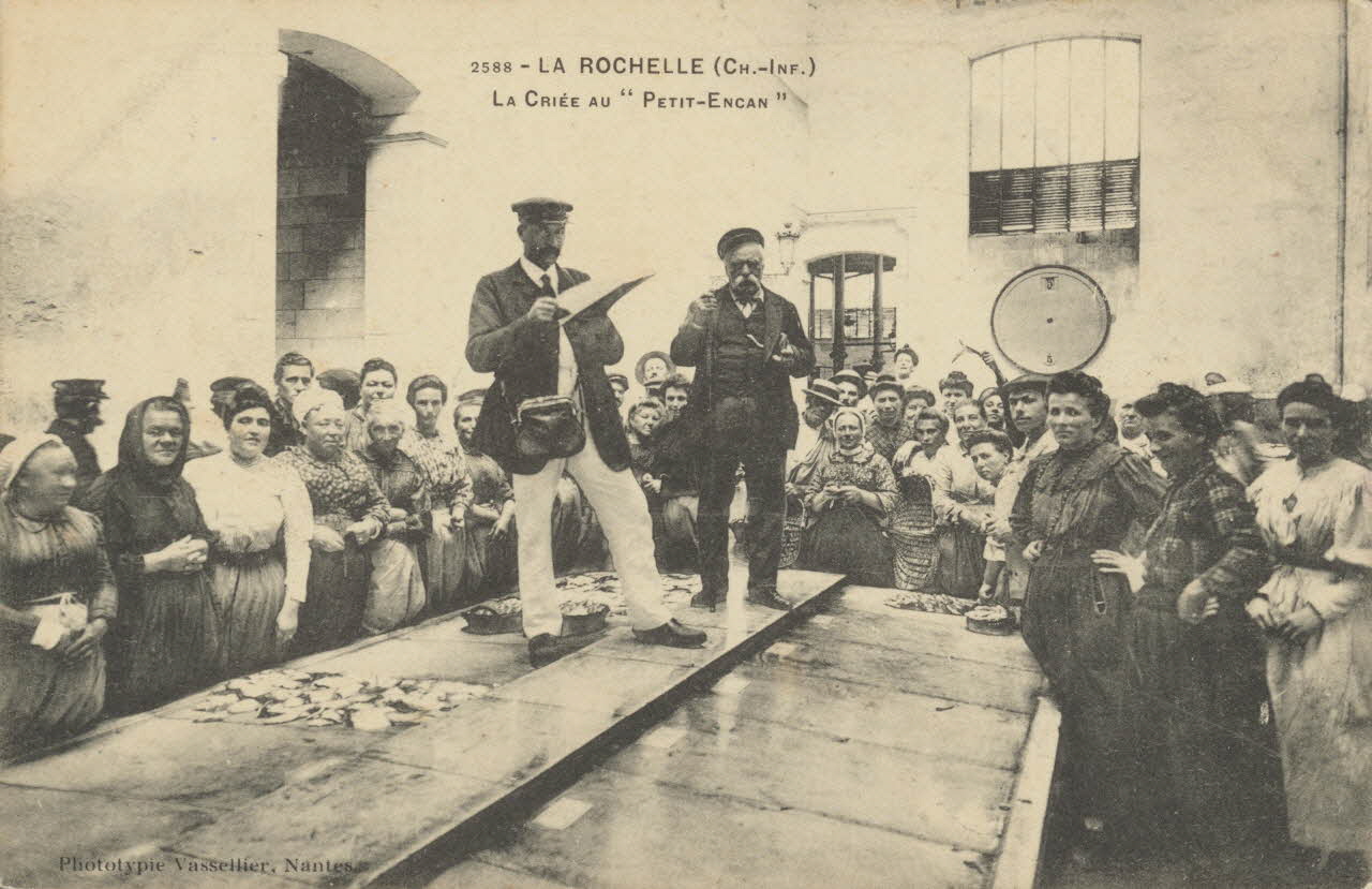 carte postale LA CRIEE AU "PETIT-ENCAN Charente-Maritime 1903-1920 010390 Photo