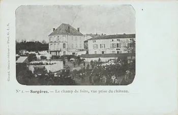 carte postale LE CHAMP DE FOIRE, Charente-Maritime 1903 010397  Photo