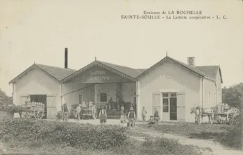 carte postale LA LAITERIE COOPERATIVE Charente-Maritime 1904 010438 Photo