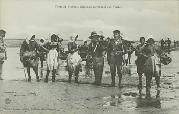 carte postale TYPE DE PECHEURS OLERONAIS 1903-1920 010465  Photo