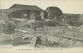 carte postale ETABLISSEMENT POLLARD Charente-Maritime 1903-1920 010521 Photo