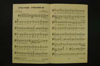 partition de musique petit format 1969.88.159  Photo Mucem
