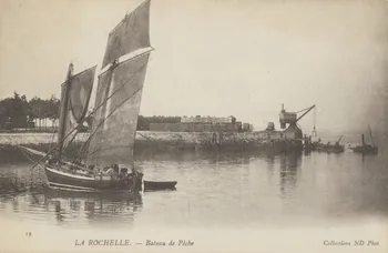carte postale LA ROCHELLE. BATEAU DE PECHE Charente-Maritime 1903 010582 Photo