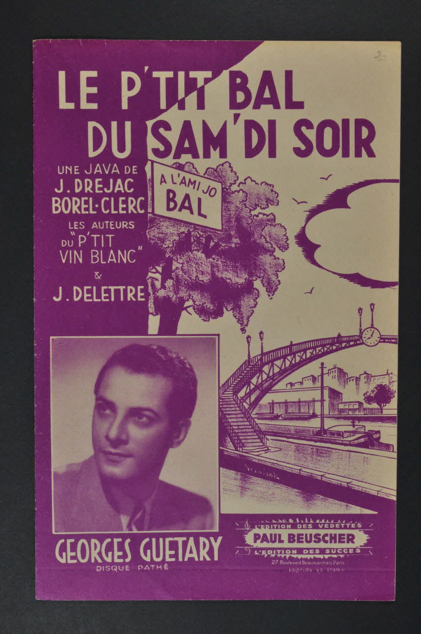 partition de musique petit format 1969.88.161 Photo Mucem