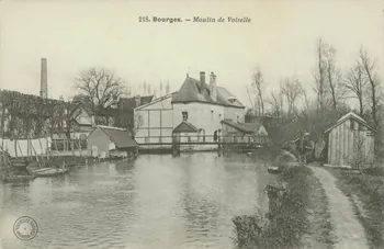 carte postale MOULIN DE VOISELLE-BOURGES Cher 1903-1950 011290 Photo