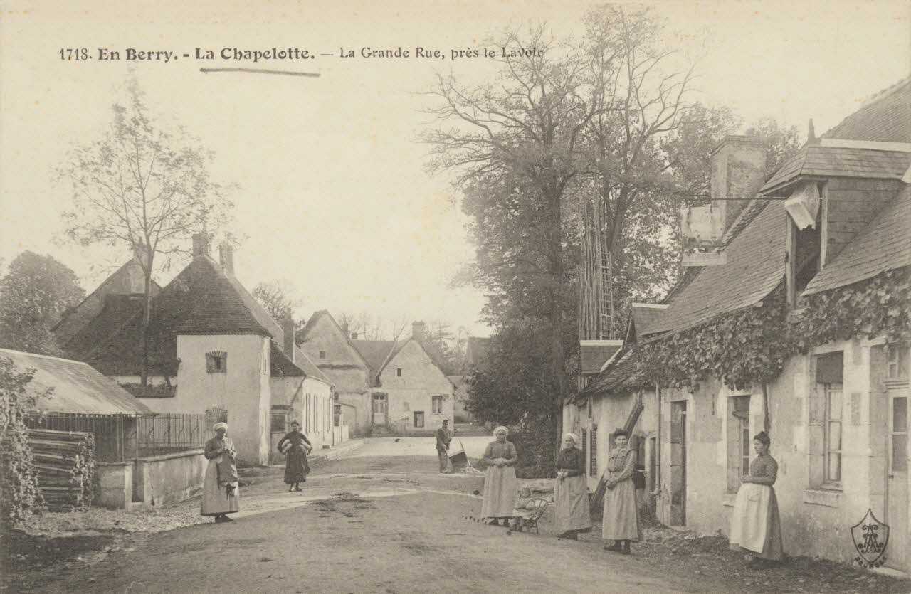 carte postale EN BERRY-LA CHAPELOTTE Cher 1903-1950 011294 Photo