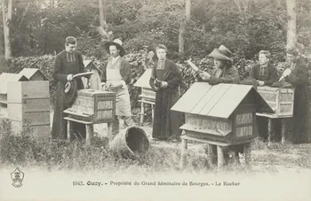 carte postale GRAND SEMINAIRE. LE RUCHER Cher 1903-1920 011447 Photo