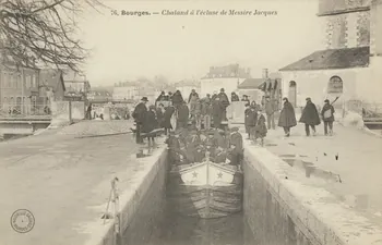 carte postale CHALANDS, ECLUSE DE MESSIRE JACQUES Cher 1903 011675  Photo