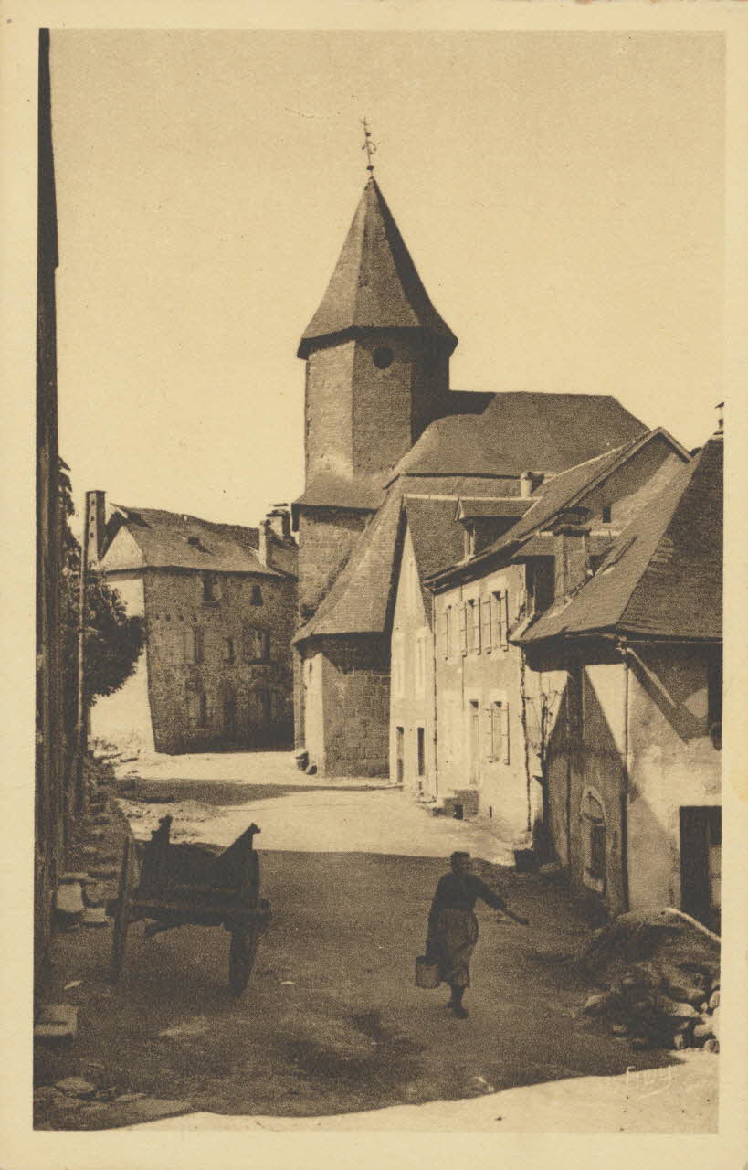EDITION D'ART GUIONIE carte postale L'EGLISE PAROISSIALE Corrèze, BRIVE-LA-GAILLARDE (19) 1921-1950 011826 Photo