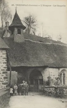 carte postale L'HOSPICE ; LA CHAPELLE Corrèze 1903-1920 011827 Photo