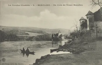carte postale UN COIN DU VIEUX BEAULIEU 1903-1920 011858 Photo