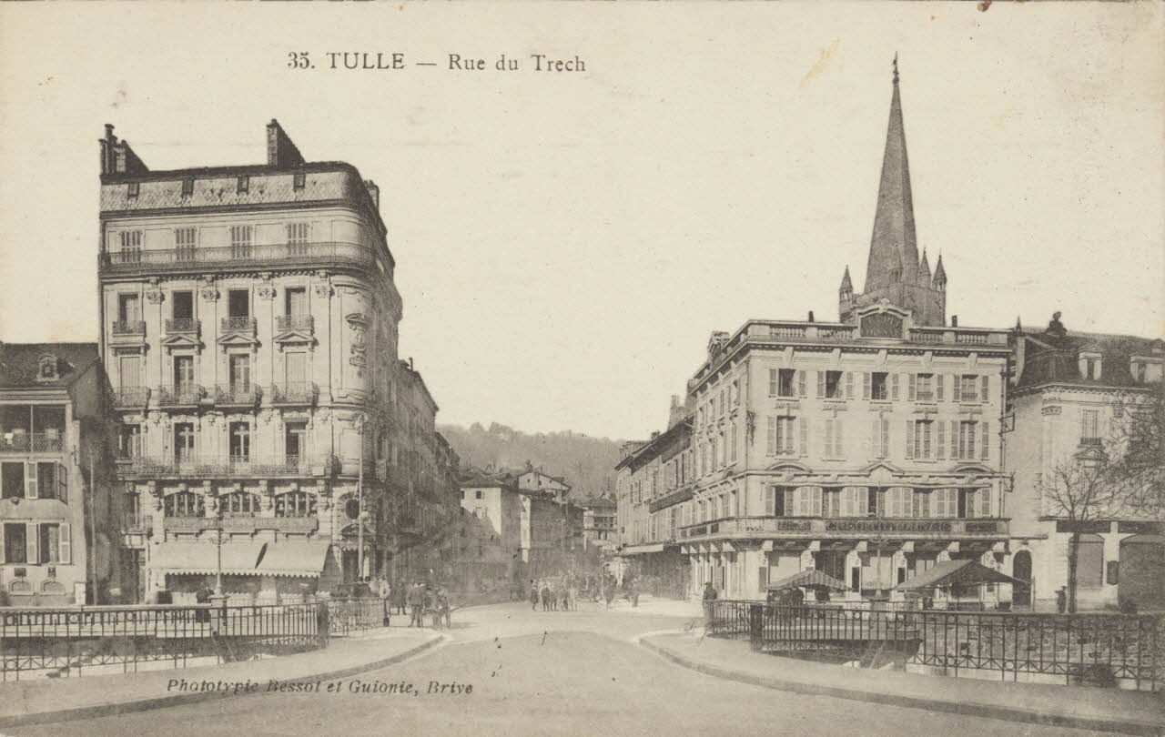 carte postale RUE DU TRECH 1903-1920 011890 Photo