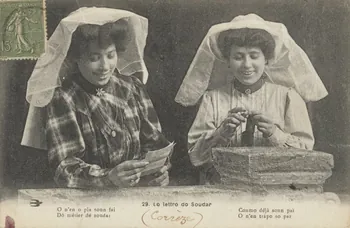 carte postale LO LETTRO DO SOUDAR 1918 011911 Photo