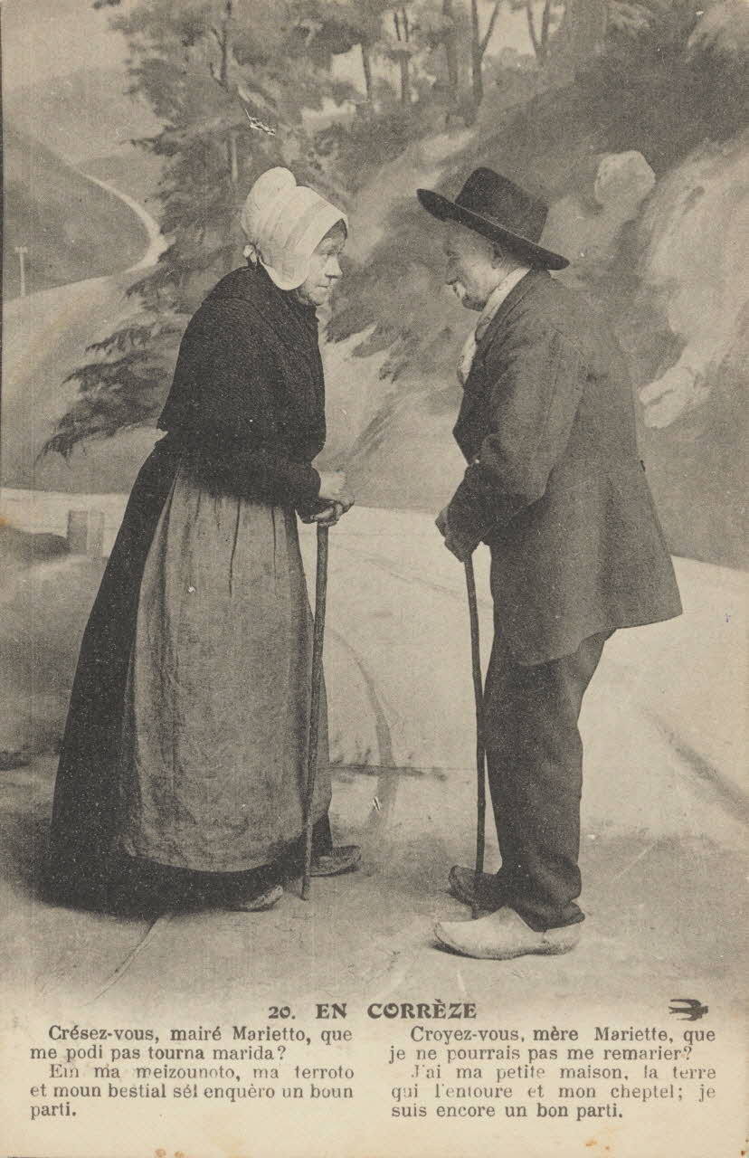 carte postale EN CORREZE 1924 011913 Photo